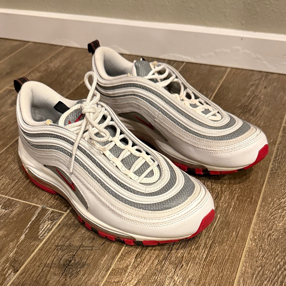 Nike Air Max 97 white bullet. Great condition.
